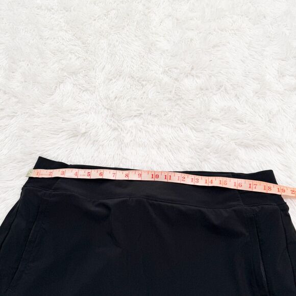 Women Athleta Brooklyn Mid Rise Golf Tennis Athletic Skort in Black Size 16 - Picture 4 of 8